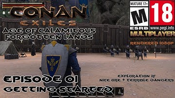 Conan Exiles Age of Calamitous & Forgotten Lands Modded version (MP) (Episode 01)
