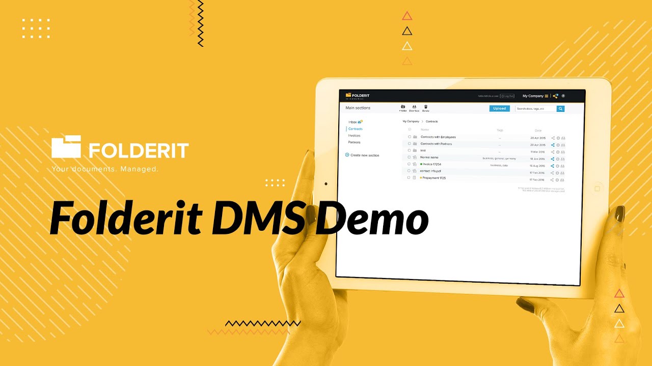 Folderit Dms Document Management System Demo Overview Tutorial