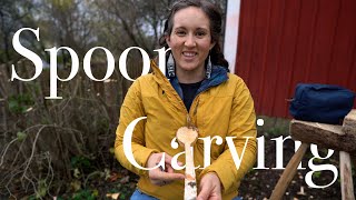 How to carve a Wooden Spoon by hand: Spoon blanks | Knife Grips | Using a hook knife | Finishing