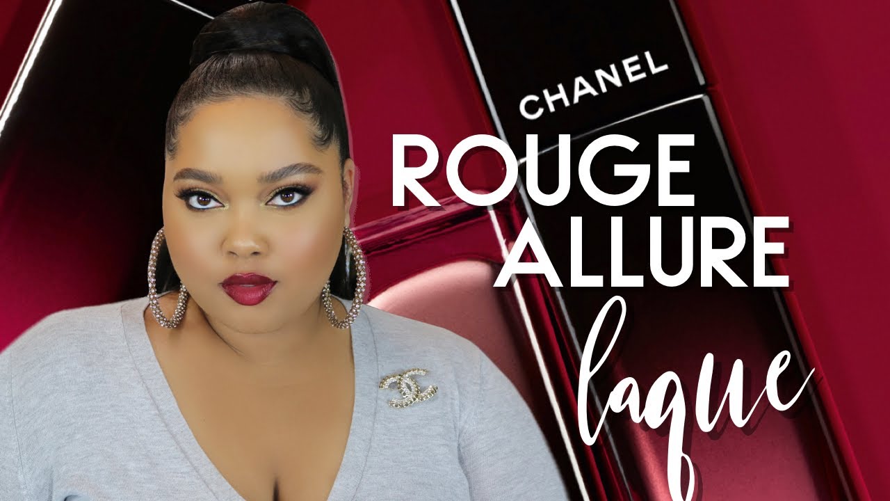 Lipstick Chanel Rouge Allure laque - 64 Exigence