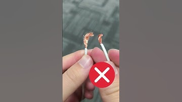 The terminal wiring of the connector is safer #diy #electric #electrician