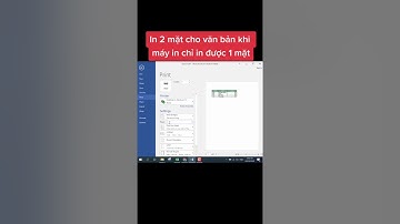 18  Excel   Cách in 2 mặt cho máy in 1 mặt