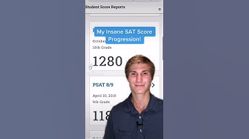 Mijn waanzinnige SAT-score-voortgang! #shorts