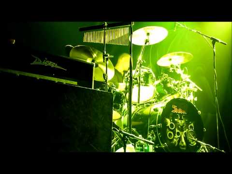 Saga Mike Thorne Drum Solo Parts 1 and 2 Debaser Medis in Stockholm 02 11 2012