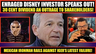 Disney Investor RANTS About Iger&#39;s INSULT to Shareholders | Is an Investor Rebellion Near at Hand?!