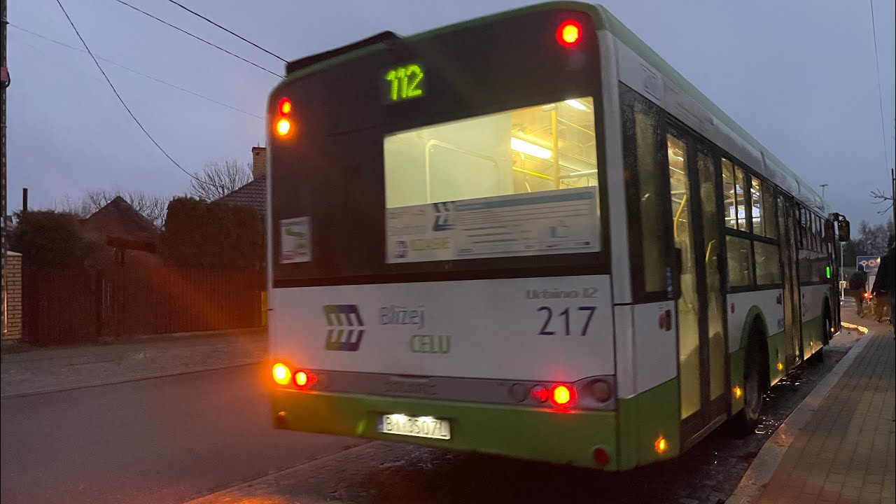KZK Białystok Przejazd 4 liń autobusowych 27, 8, 11, 112