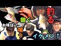 イケメンが琵琶湖で釣った魚を捌いて喰う！！ 近江高島編【バスフィッシング】