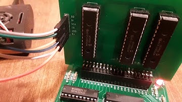 8088 Motherboard "First look". Booting DOS 6.22 using Raspberry PI