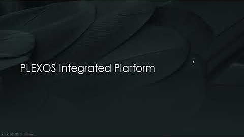 Webinar on “Energy System Optimization Modelling through PLEXOS® for SAARC Member States”