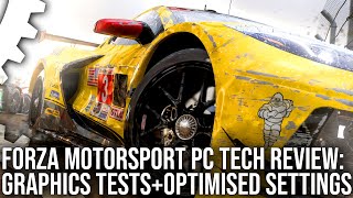Forza Motorsport - PC Tech Review - Graphics Breakdown/Optimised Settings/Series X Settings