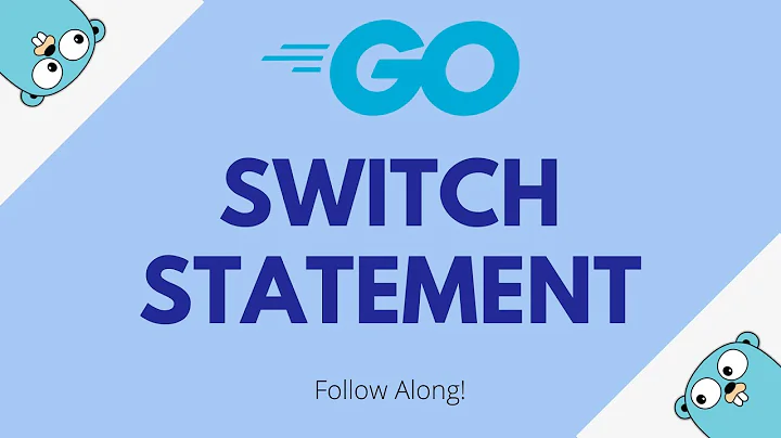 Conditional Statements in Go - switch [Go for Beginners #11]