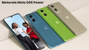Motorola Moto G06 Power: eerste blik - volledige specificaties
