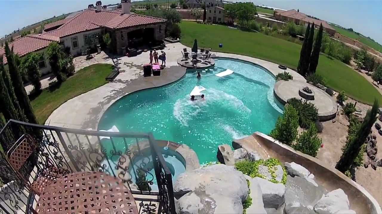 GoPro Awesome Backyard Pool Slide YouTube