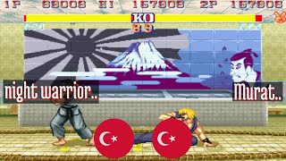 Street Fighter II Champion Edition (FT10) - night warrior.. (TR) vs Murat.. (TR) - 2021-06-17