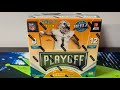 2021 Playoff Football Hobby Box. BIG ROOKIE QB AUTO!!