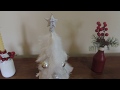 DIY - COMO FAZER UMA ÁRVORE DE NATAL COM PENA # 53 Decoração By Rúbia Aguiar