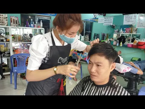 Men's Haircut for Only 1 Dollar - Cheapest Barber Service in the World