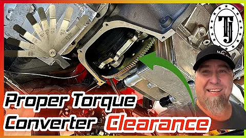 Torque Converter Spacing  //  Measure it like this!