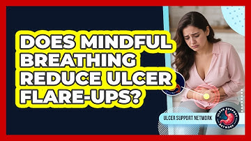 Does mindful breathing reduce ulcer flare-ups?