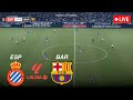 🔴LIVE | Espanyol vs Barcelona - Round 18, LaLiga 2025/26 - Full Match Simulation PES