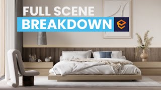 Enscape Realistic Bedroom  Full Rendering Tutorial