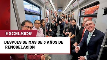 Reabre por completo la Línea 1 del Metro CDMX tras 3 años de obras