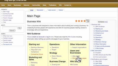 Creating a Wiki Account