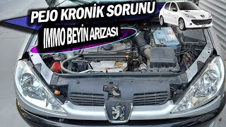 PEUGEOT BU ARAÇLARIN KRONİK SORUNU MOTOR ÇALIŞMIYOR |PEJO 206| İMMOBLAZER| ANAHTAR ARIZASI|