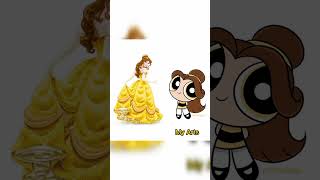 Disney Princesses As Powerpuffgirls