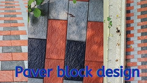 best interlock design #stonework #interlock #bricks