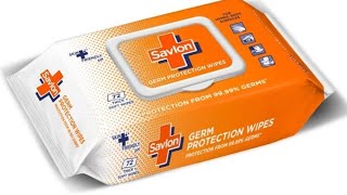 Amazon offers today | Savlon Germ Protection Multipurpose Thick & Soft Wet Wipes with Fliptop lid screenshot 1