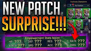 RAID WILL NEVER BE THE SAME AGAIN! NEW PATCH HAS SURPRISE UPDATES!! | Raid: Shadow Legends