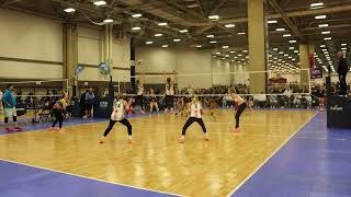 Coach Gabe Mic VS NRG VBC 16 AMPD Navy Set 2