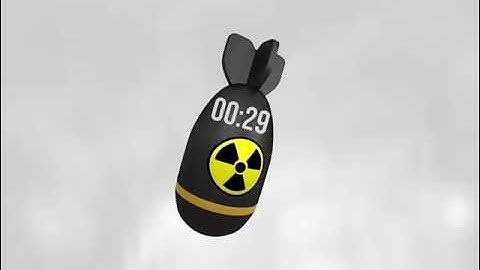 Bomb timer 1 minute long with explosion 💥