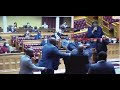Organised chaos  president geingobs bodyguard removes lpm mp from parliament