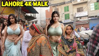 Anarkali Bazar Lahore, Pakistan  4K Walking Tour | Street Walk Lahore