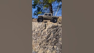 Axial scx24 jeep gladiator 1/24 micro rc crawler slow ride #rc #rccrawler #axial #scx24 #jeep #4x4