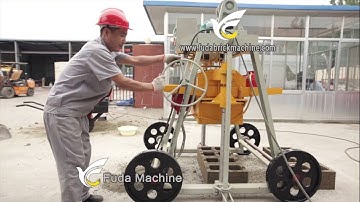 QT40-3B Mobile brick machine