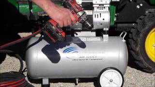 California air tools 8.0 gal. 1.0 hp ultra quiet and oil-free electric
compressor design runs at just 60 db, ideal for indoor use low
maintenance -...