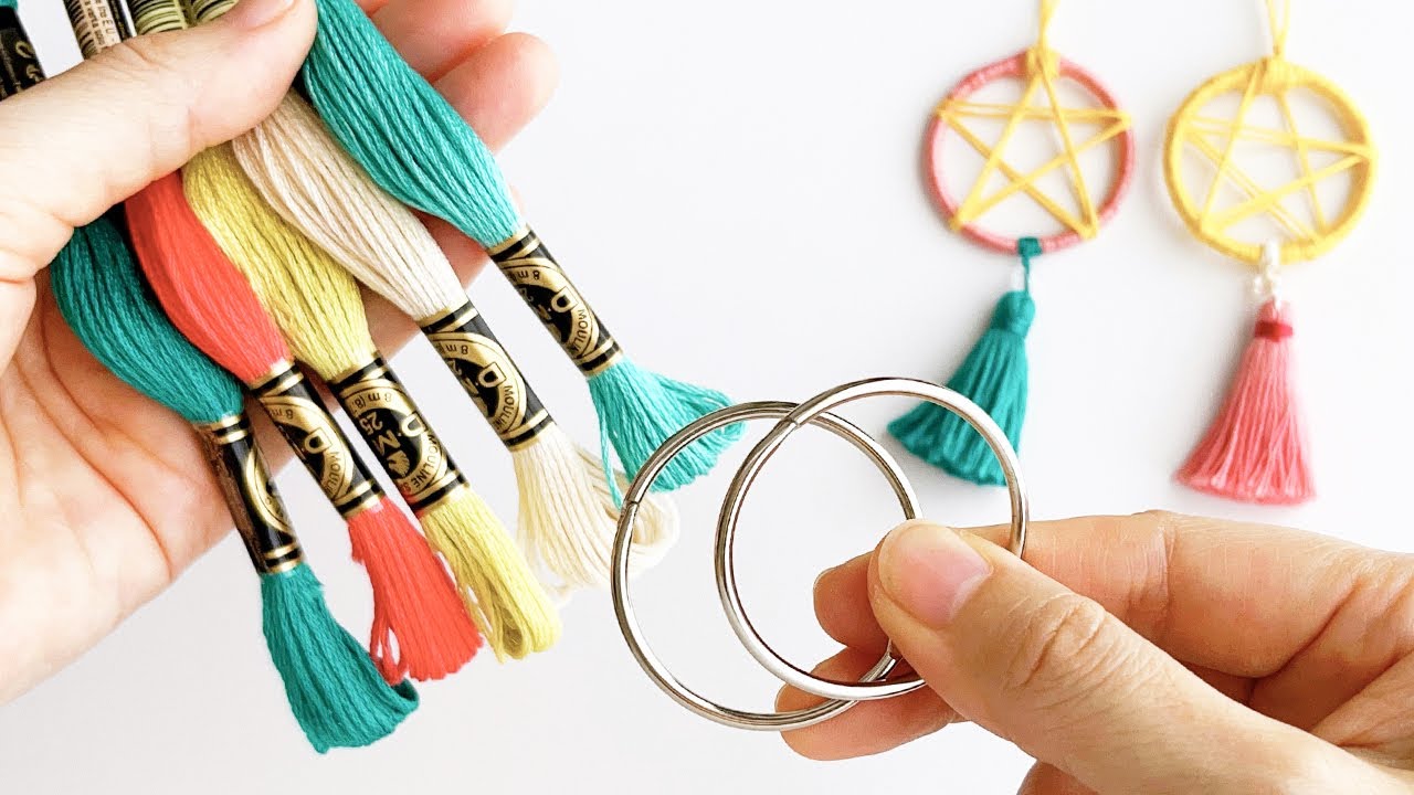 DIY Easy Embroidery Thread Craft Idea - How to Make a Dream