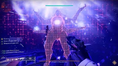 Solo 1 Floor Atraks-1 With A Single Shield Bash (Destiny 2 Witch Queen)