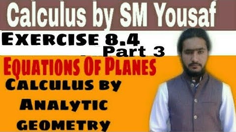 Bsc Math calculus chapter 08 exercise 8.4 part three complete urdu by Learn Math With Nouman
