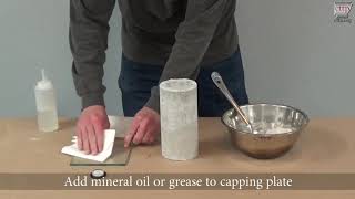 ASTM C617  Gypsum Capping