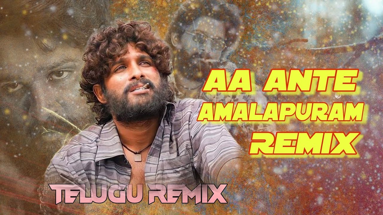 Aa Ante Amalapuram Remix  Arya  Allu Arjun  Dj Chas  Dj Ash djnareshns