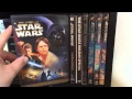 Quick collection tour!  Blu-ray, DVD, Star Wars, ect.