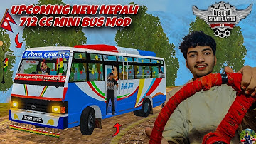 ||Upcoming new nepali 712cc mini deluxe bus mod||new nepali mini bus mod