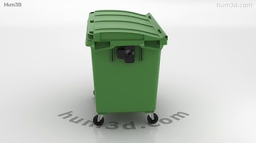 Large Garbage Container 3D model by 3DModels.org