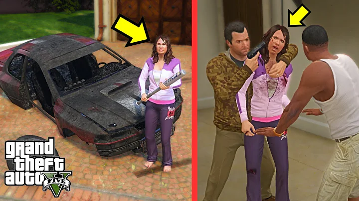 What Happens if Amanda Destroys Franklin's Car in Front of Michael in gta 5