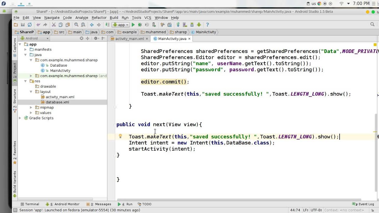 119 Android Studio SharedPreferences - YouTube