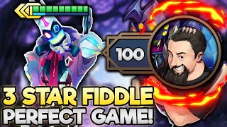 3 Star Fiddlesticks - The PERFECT Game!! | TFT Monsters Attack | Teamfight Tactics